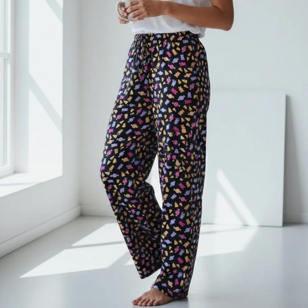Victoria's Secret PINK Lounge Drawstring Candy Printed PJ Pants